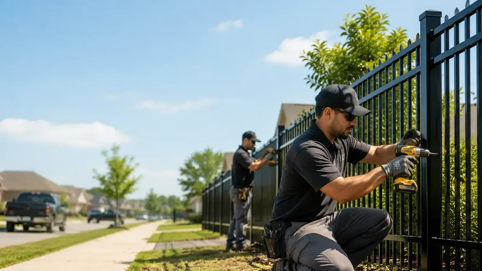 Metal Fence Installation in Stopover, KY